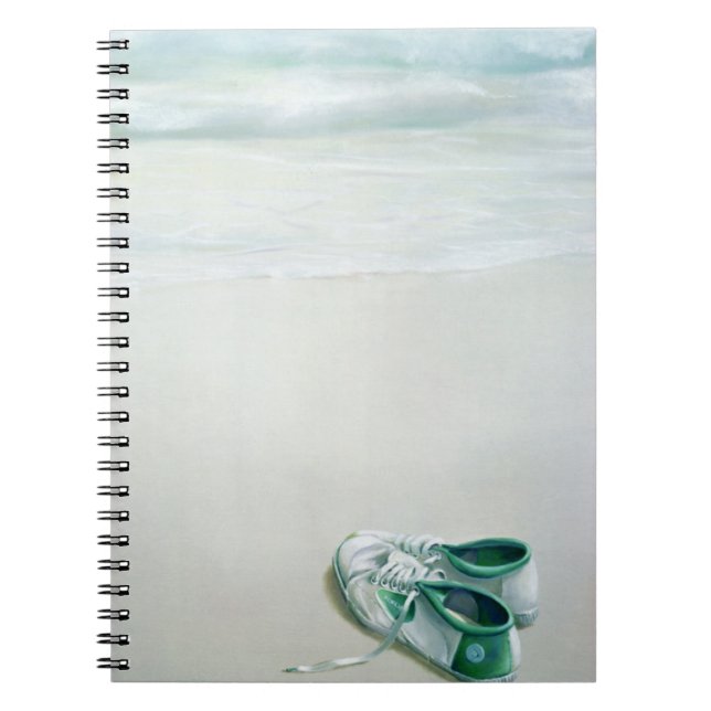 Carnet Chaussures de gymnase sur la plage (Devant)