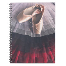 Carnet - chaussures et tutu de Pointe