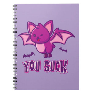 Carnet Chauves-souris vampires d'Halloween mignonnes et d