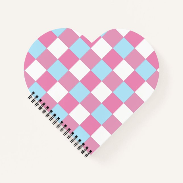 Carnet Checkerboard Pattern  (Devant)