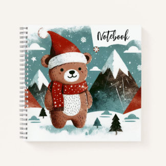 Carnet Cheer alpin – Santa Bear dans un pays des merveill