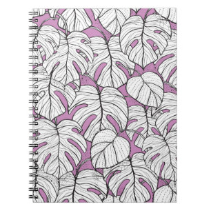 Carnet Cheese plante exotique monstère tropicale maison p