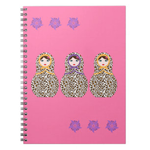 Carnet Cheetah Matryoshka