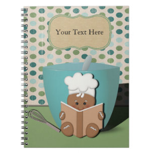 Carnet Chef de pain d'épice, personnalisable