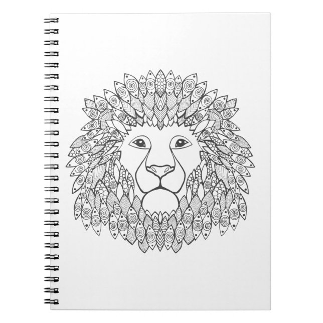 Carnet Chef inspiré de lion (Devant)