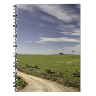 Carnet Chemin d'exploitation tortillant entre les champs