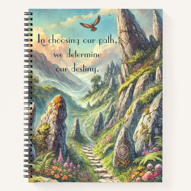 Carnet Chemin et devis mystiques (Devant)