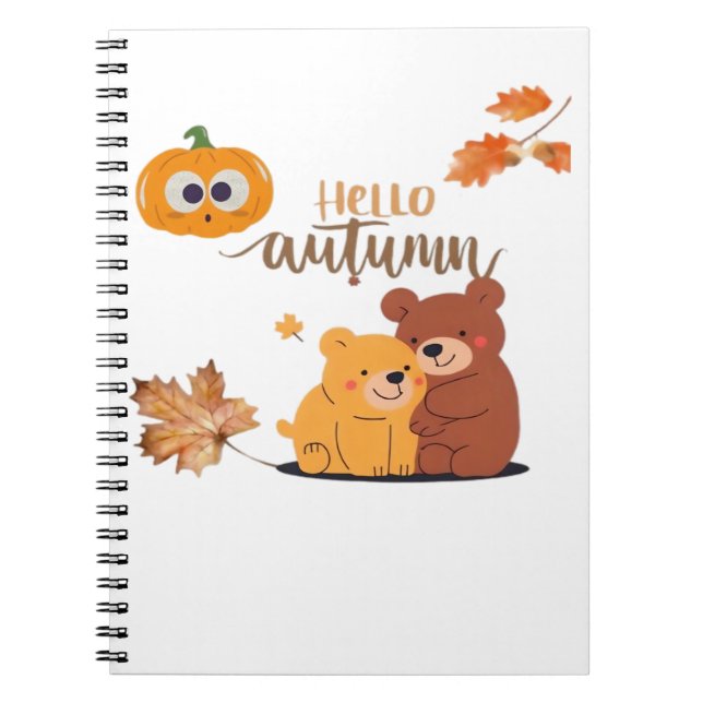 Carnet Chemise Automne, Chemise Thanksgiving, Pumpki Auto (Devant)