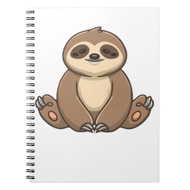 Carnet Chemise classique Sloth Cosy (Devant)