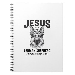 Carnet Chemise de Berger Allemand de Foi pour l'Amour des