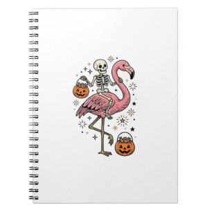 Carnet Chemise de bonbons d'Halloween de flamant rose che