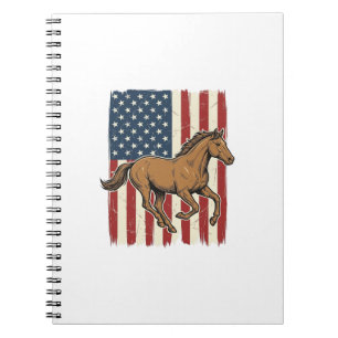 Carnet Chemise de conception de drapeau patriotique de ch