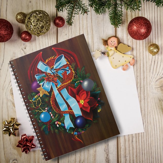 Carnet Chemise de Noël Red Dragon (Créateur téléchargé)