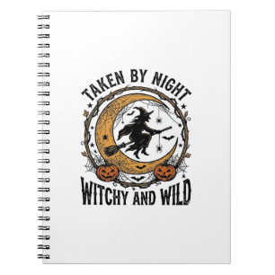 Carnet Chemise de sorcière vintage prise modèle Halloween