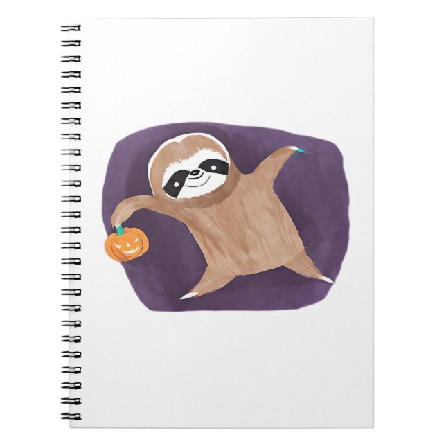 Carnet Chemise Halloween avec T-shirt classique Citrouill (Devant)