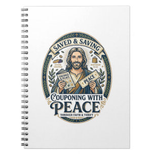 Carnet Chemise Jésus Coupon Frugalité Foi Design