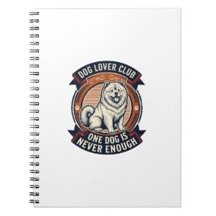 Carnet Chemise pour chien Chow Chow Un chien n'est jamais