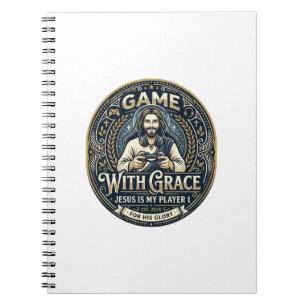 Carnet Chemise Vintage Jesus Pickleball Graphique Chrétie