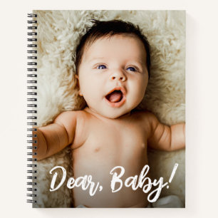 Carnet Cher bébé notes pour bébé Photo personnalisée pers