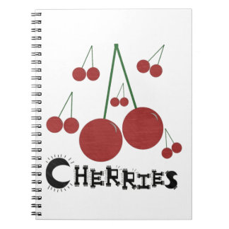 Carnet Cherries Recipe Notebook