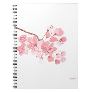 Carnet Cherry blossom Sakura Japanese Flowers Asian