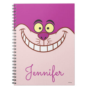 Carnet Cheshire Cat Face - Personnalisé