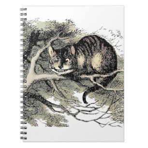 Carnet Cheshire Chat Alice Wonderland Classic