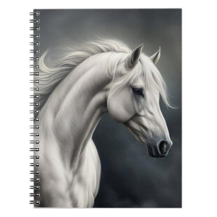 Carnet Cheval Blanc Flower Mane