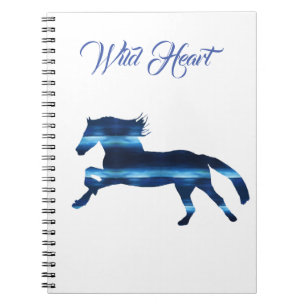 Carnet Cheval bleu
