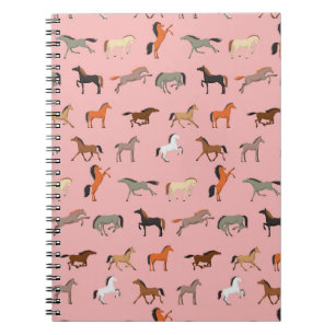 Carnet Cheval Cowgirl - Cadeau, Femme et Fille Enfant