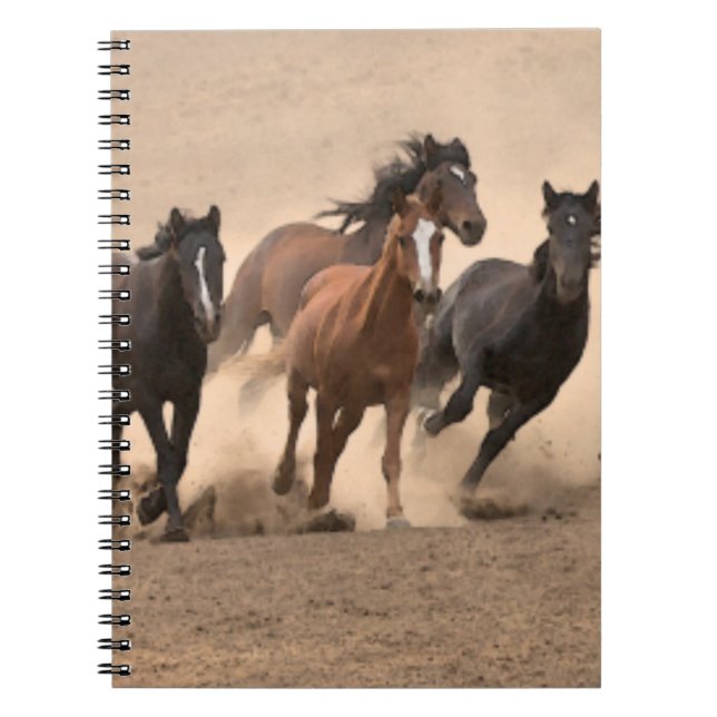 Carnet Cheval dans l'automne II (Devant)