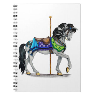 Carnet Cheval de carrousel