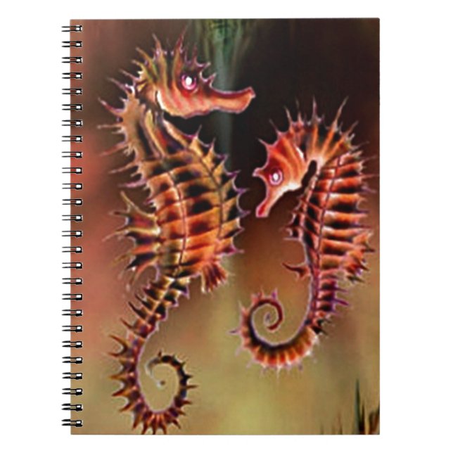 Carnet Cheval de mer (Devant)