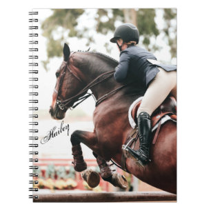 Carnet Cheval et cavalier Chasseur Jumper Equestrio