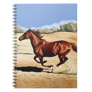 Carnet "Cheval Galloping" Par Esorada