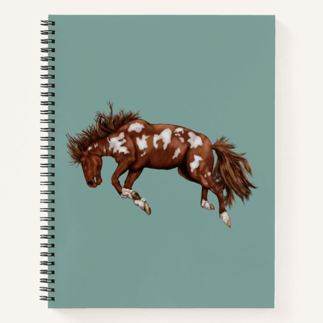 Carnet Cheval sauvage (Devant)