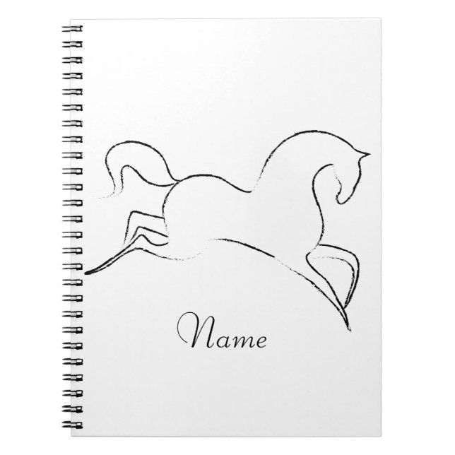 Carnet Cheval sauvage Thunder_Cove (Devant)