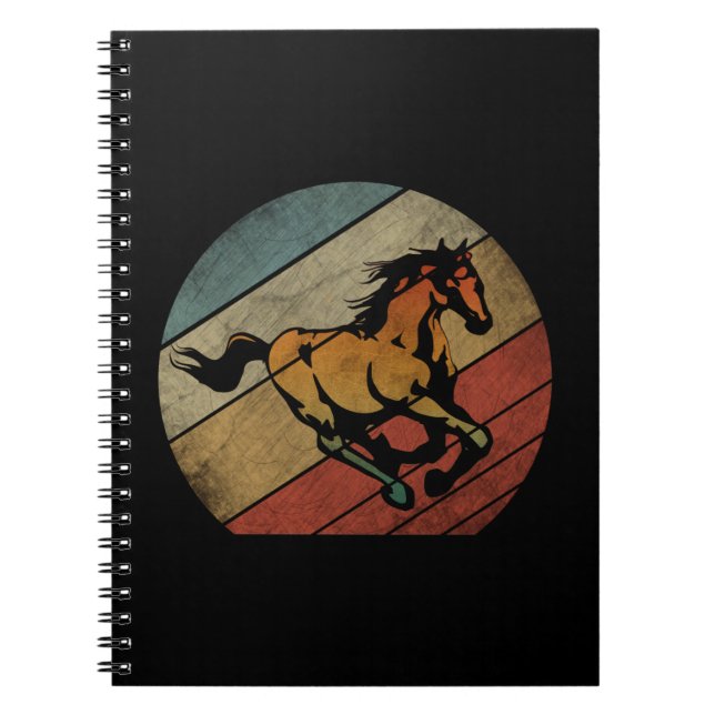CARNET CHEVAL VINTAGE (Devant)