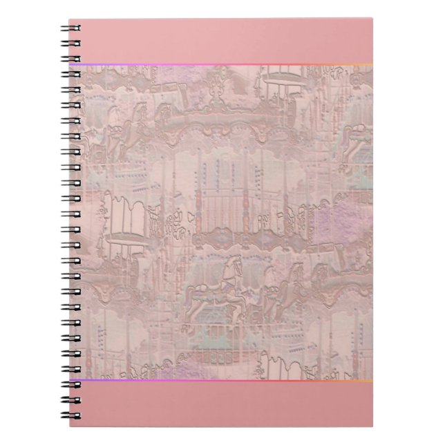 Carnet Chevaux de carrousel (Devant)