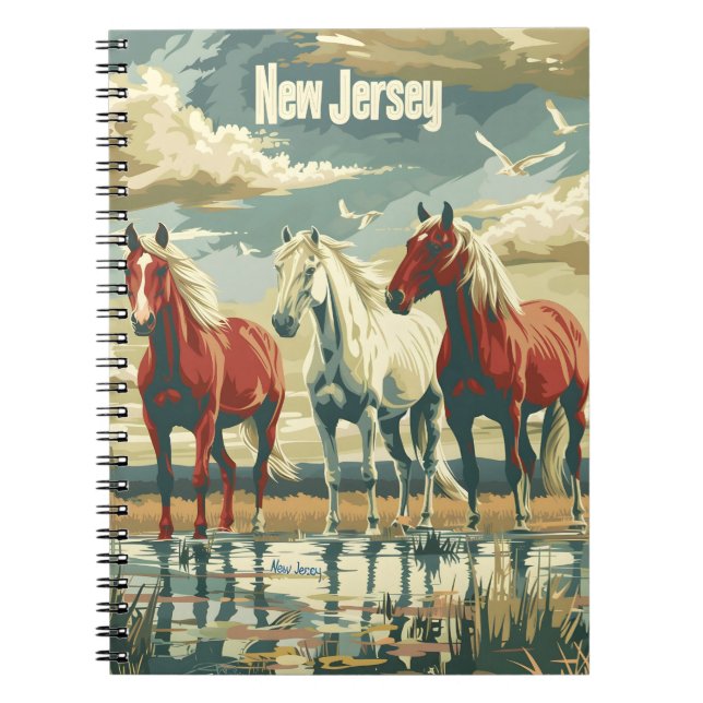 Carnet Chevaux du New Jersey (Devant)