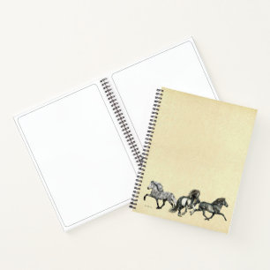 Carnet Chevaux islandais en mouvement