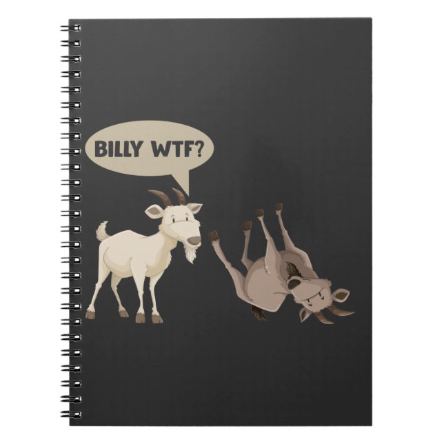 Carnet Chèvre d'évanouissement drôle Hilarious animal de  (Devant)