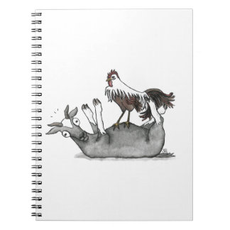 Carnet Chèvre et poulet de évanouissement