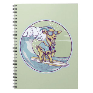 Carnet Chèvre surf