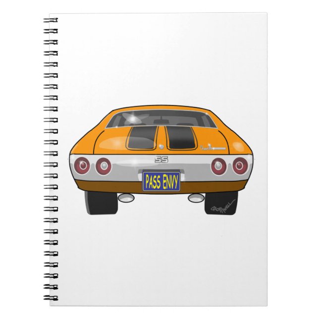 Carnet Chevrolet 1972 Chevelle (Devant)