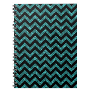 Carnet Chevron Parties scintillant Look