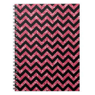 Carnet Chevron Parties scintillant Look