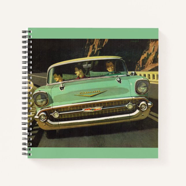 Carnet Chevy Bel Air 1957 (Devant)