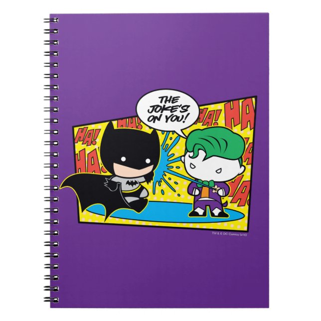 Carnet Chibi Joker Pranking Chibi Batman (Devant)