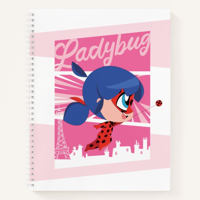 Carnet Chibi Ladybug à Paris (Devant)